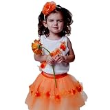 Tutu Moi Infant Girls Georgia Orange Tutu Outfit 12-24M
