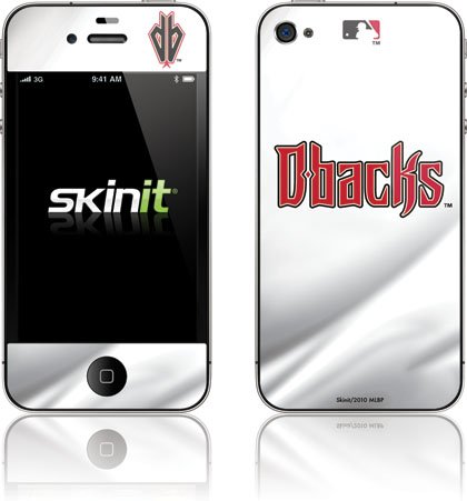 Skinit Arizona Diamondbacks Home Jersey Vinyl Skin for Apple iPhone 4 / 4S