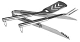 Napoleon 55035 3-Piece 16-Inch Stainless-Steel Barbeque Tool Set