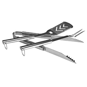 Napoleon 55035 3-Piece 16-Inch Stainless-Steel Barbeque Tool Set
