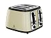 Russell Hobbs Heritage 4 Slice Toaster, Cream