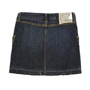 Polo by Ralph Lauren Girls Raw Edge Denim Skirt