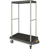 Bellman's Luggage Cart - Prestige Edition: With Pneumatic Wheels - Stone Grey - Gray