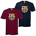 FC Barcelona Official Football Soccer Gift Mens Crest T-Shirt