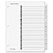 Cardinal by TOPS Products OneStep Index System, 26-Tab, A-Z, White, 1 Set (60213)