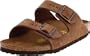Birkenstock Unisex Arizona Sandal,Nubuck Cocoa,45 M EU