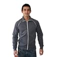 American Apparel 5455 California Fleece Vintage Retro Track Jacket