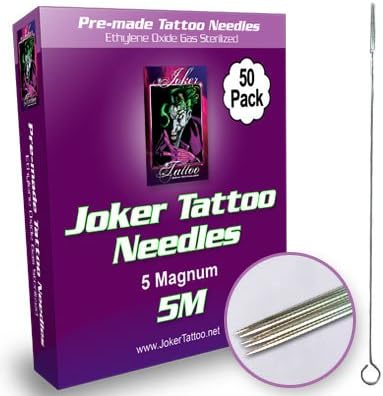 Joker Tattoo Needles 5 Magnum Box of 50