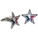 Green Shag Nba All-Star 2011 Stainless Steel Cufflinks