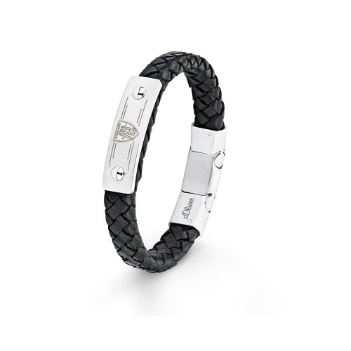 s.Oliver Herren-Armband Edelstahl 387392 Preisvergleich