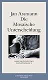 Produkt-Bild: Die Mosaische Unterscheidung: oder der Preis des Monotheismus