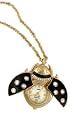 Kenneth Jay Lane Women's Black Lady Bug Pendant Necklace #KJ1209-BK