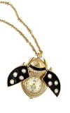Kenneth Jay Lane Women's KJ1209-BK Black Lady Bug Pendant Necklace