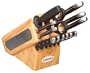 Cuisinart 14-Piece Triple-Riveted Forged Knife Set with Bonus Santoku Knife