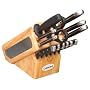 Cuisinart 14-Piece Triple-Riveted Forged Knife Set with Bonus Santoku Knife