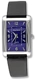 Philip Mercier Gents SML31/B Blue Dial and Strap Watch