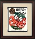 1968 Tennessee vs. Alabama Historic Football Program Cover