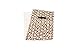 Ah Goo Baby Burp Cloth 100% Cotton, Unisex, 14 \, White Choc Circles Pattern