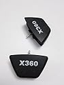 Donop 2 Pcs Black Headset Earphone Headphone Converter Adapter for Microsoft Xbox 360