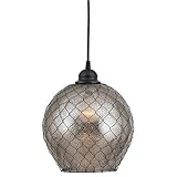 Kenroy Home 93038AMER Nillo 1-Light Pendant, Oil Rubbed Bronze [並行輸入品]