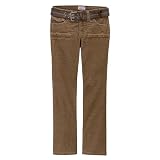 Girls' Xhilaration� Two-Tone Corduroy Pants - Honey