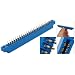 4159y6vkc8L. AA75  Blue Plastic Casing 805 Series 3.96mm Pitch 50P PCB Edge Connector
