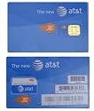 AT&T Sim Card SKU 71234 - Brand New Unactivated