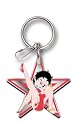 Betty Boop Star Enamel Key Chain