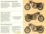 Triumph Bonneville Daytona Motorcycle, Art Poster