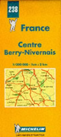 City Travel Guides Discounted  Books : France: Centre..Berry Nivernais 238 (Michelin Maps): 238