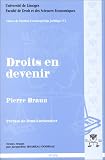 Revue Presses Universitaires de Limoges (PULIM)  / Droits en devenir