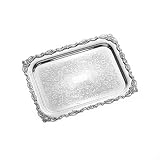Wallace Silverplated Holloware Grand Baroque 16 x 12 Rectangular Tray
