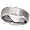 7mm Beveled Edge Comfort Fit Titanium Wedding Band ( Available Ring Sizes 8-12 1/2) SZ8