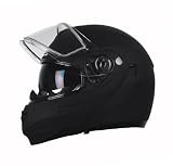 Vega Summit 3.0 Flat Black Large Full Face Snowmobile Helmet