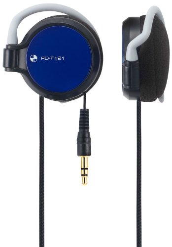 ELPA イヤーフックヘッドホン1ｍ青 RD-F121(BL)
