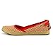 New UGG Women's Indah Burlap Dots Jute-Wrapped Flats