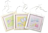 Gossamer Wings 3pc Hand Painted wall art