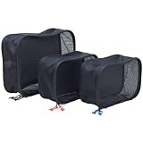 Rick Steves Packing Cube Set, Black