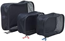 Rick Steves Packing Cube Set, Black