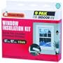 Frost King V73/9H Indoor Shrink Window Kit 42-Inch by 62-Inch, Clear