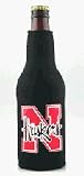 Nebraska Cornhuskers Suit Bottle Holder - Set of 4