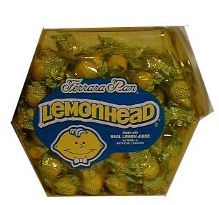 FERRARA PAN CANDY CO 05235 LEMONHEAD CANDY JAR 200 by FERRARA PAN CANDY CO