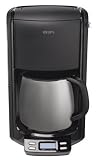Krups FMF4-14 10-Cup Coffeemaker, Black and Stainless Steel
