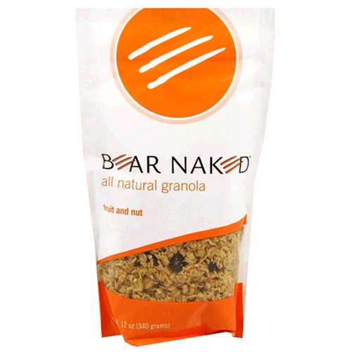 Bear Naked All-Natural Granola, Fruit and Nut, 12-Ounce Bags (Pack of 6)