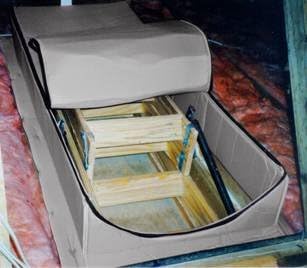 Attic Tent ws002 AT-2 - 25 x 54 x 7 in.