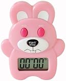 DRETEC クリップタイマー「うさぎさん」 ピンク T-301PK
