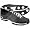 Black/Metallic Silver