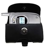 Horizontal Leather Case with Belt Clip/Loop for the Samsung A670