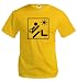 T-Shirt Beach-Volleyball-Piktogramm