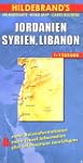 Carte routi�re : Jordanien, Syrien, L...